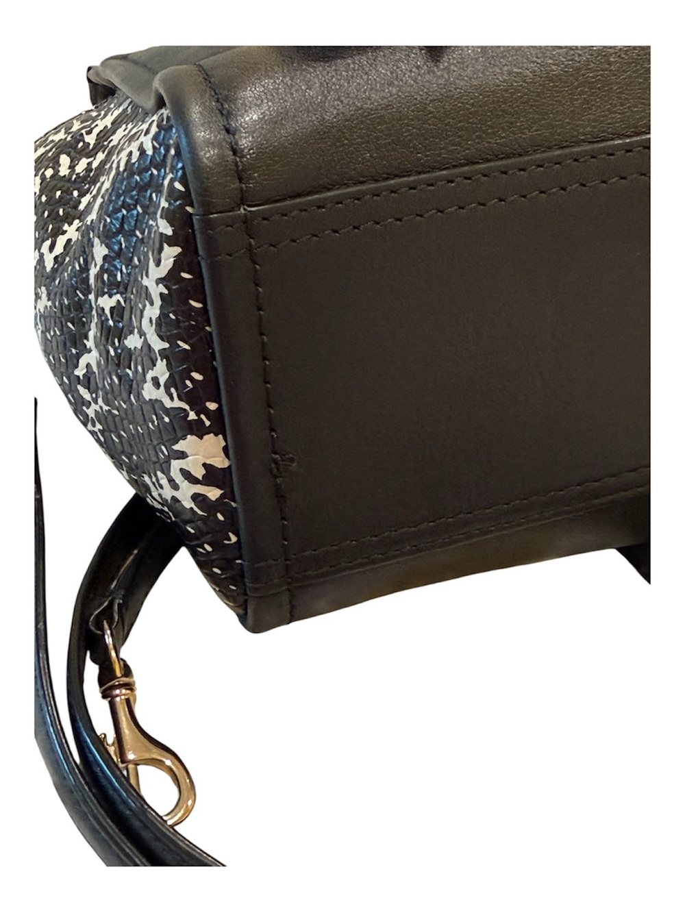 Coach Bleeker mini Riley satchel python embossed sides - Picture 4 of 15